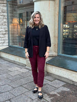 Ladda upp bild till gallerivisning, MARTA - MANCHESTER BYXA 22080 - BORDEAUX
