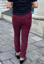 Ladda upp bild till gallerivisning, MARTA - MANCHESTER BYXA 22080 - BORDEAUX
