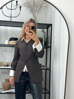 Ladda upp bild till gallerivisning, ONLY - LAMINA LIFE L/S FIT BLAZER - MULCH
