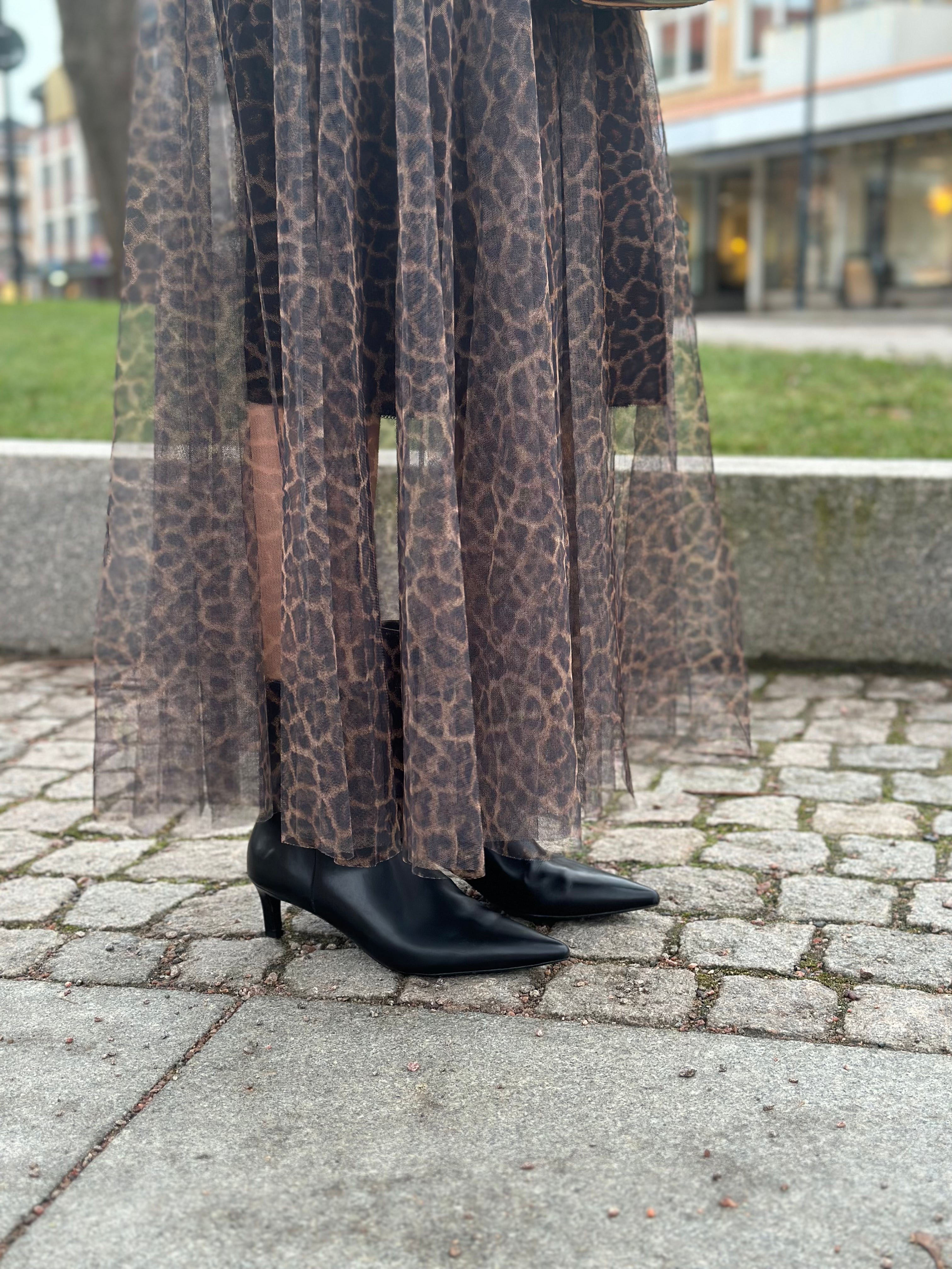 COSY HOUSE - LEOPARD KJOL GY013# - BROWN LEO