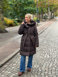 VERO MODA - LEONIEKATE COAT - CHOCOLATE TORTE