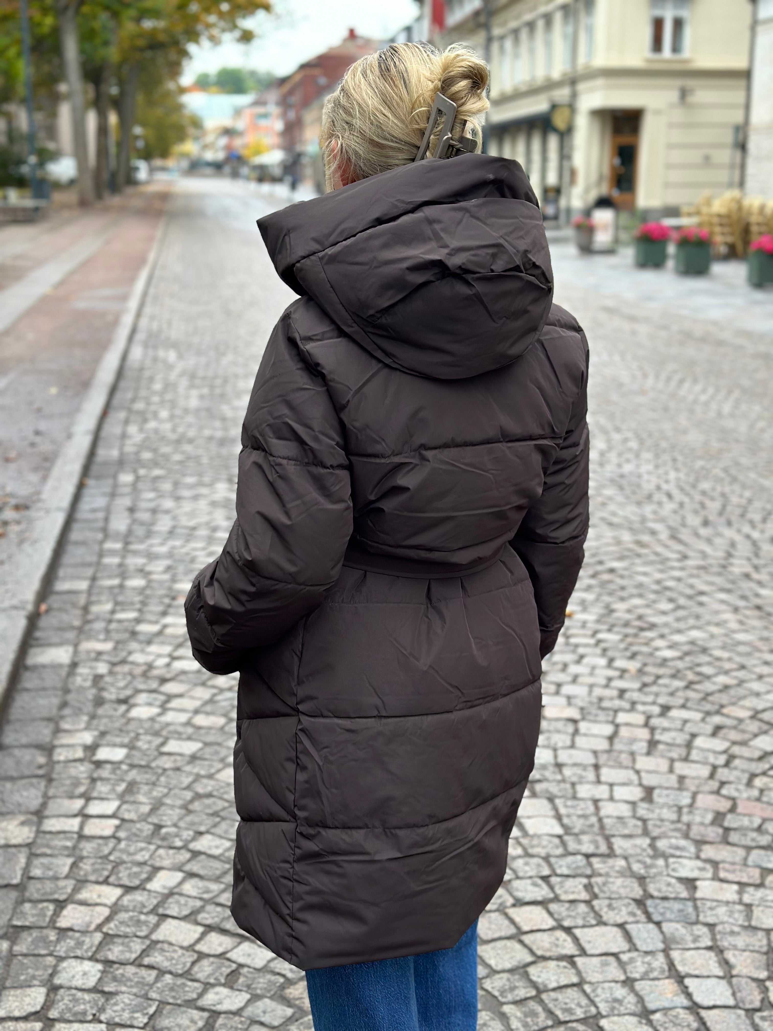 VERO MODA - LEONIEKATE COAT - CHOCOLATE TORTE