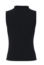 Ladda upp bild till gallerivisning, PIECES - MADISON SL DRAPED TOP - BLACK
