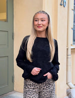 Ladda upp bild till gallerivisning, VEROMODA - MISHI LS TOP - BLACK
