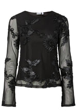 Ladda upp bild till gallerivisning, PIECES - OFFIA LS BOATMECK TOP - BLACK
