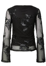 Ladda upp bild till gallerivisning, PIECES - OFFIA LS BOATMECK TOP - BLACK
