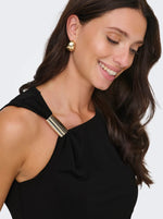 Ladda upp bild till gallerivisning, JDY - MISTY S/L ASSYMETRIC TOP - BLACK
