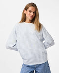 PIECES - SADIE TOP - CLOUD DANCER CASHMERE BLUE