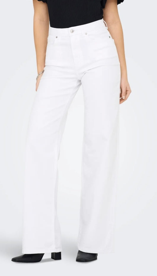 ONLY - MADISON BLUSH HW WIDE 15310632 - WHITE