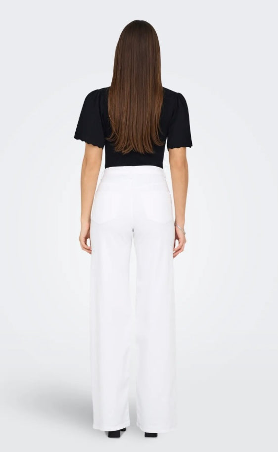 ONLY - MADISON BLUSH HW WIDE 15310632 - WHITE