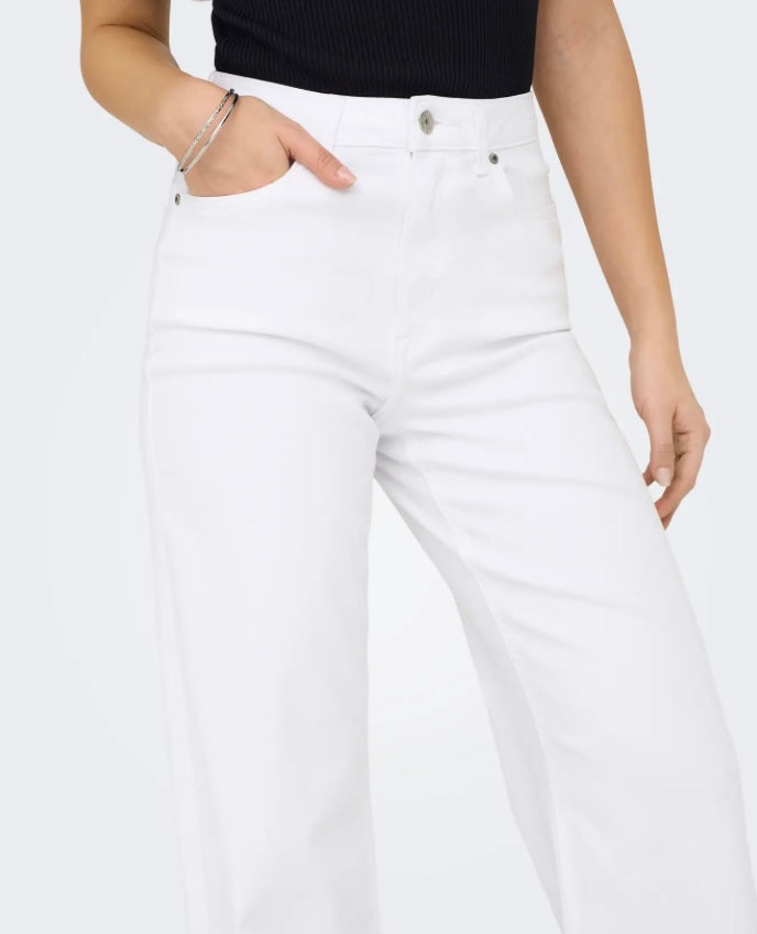 ONLY - MADISON BLUSH HW WIDE 15310632 - WHITE
