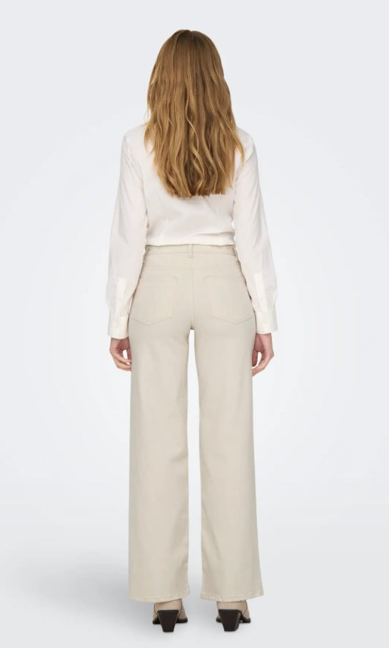 ONLY - MADISON BLUSH HW WIDE 15310632 - ECRU
