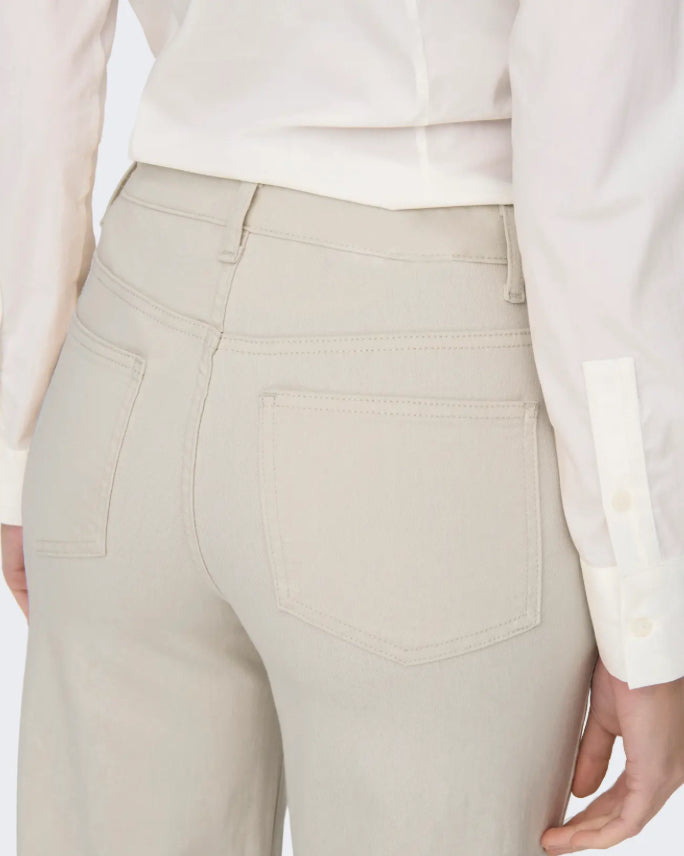 ONLY - MADISON BLUSH HW WIDE 15310632 - ECRU