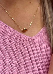 BUD TO ROSE - NECKLACE - GOLD