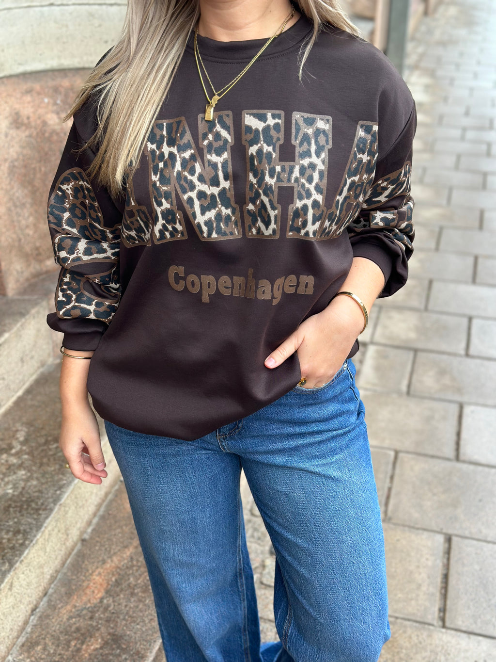 MARTA - SEVILLA SWEATSHIRT 22659 - MORO/LEO