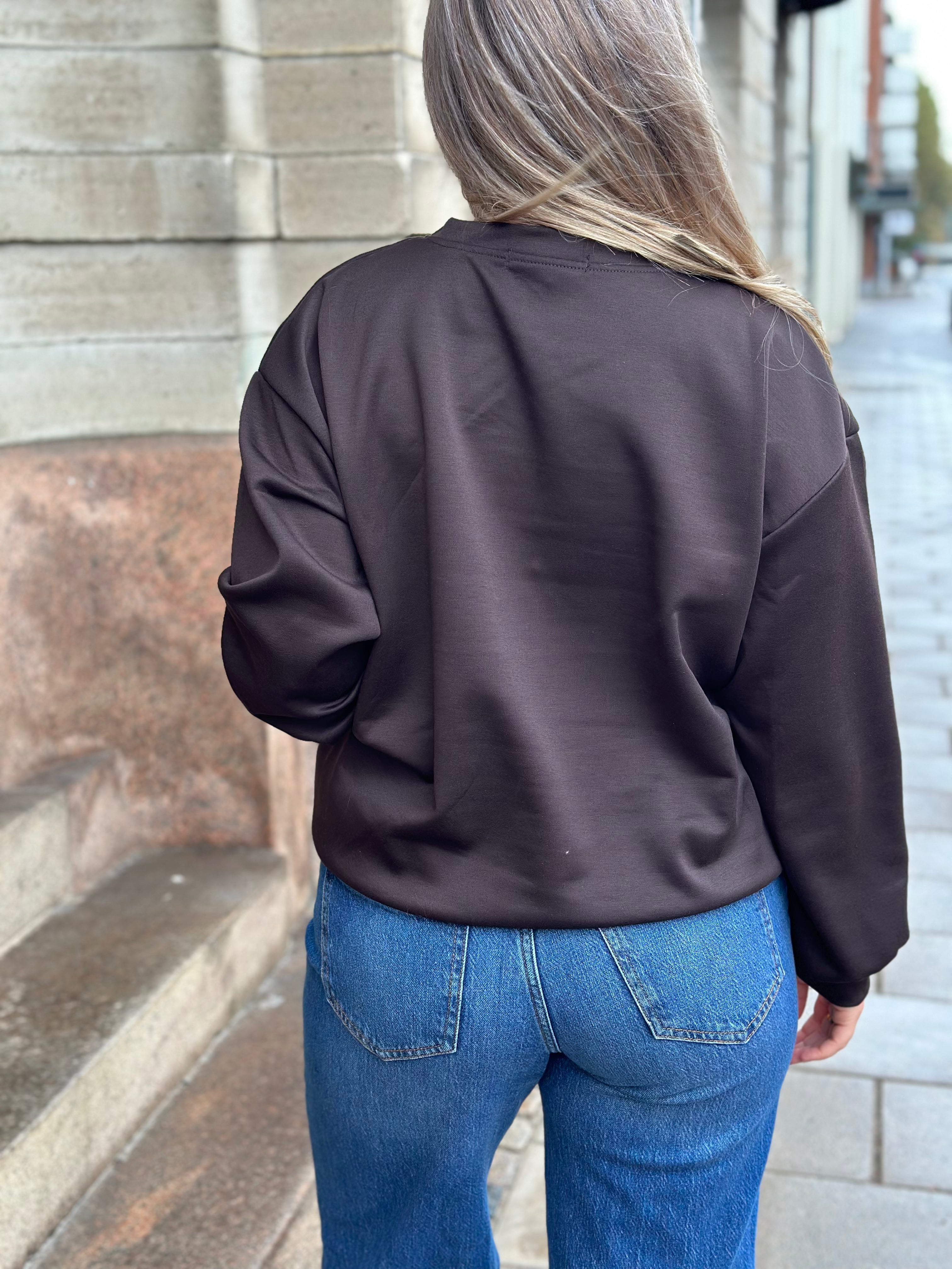 MARTA - SEVILLA SWEATSHIRT 22659 - MORO/LEO
