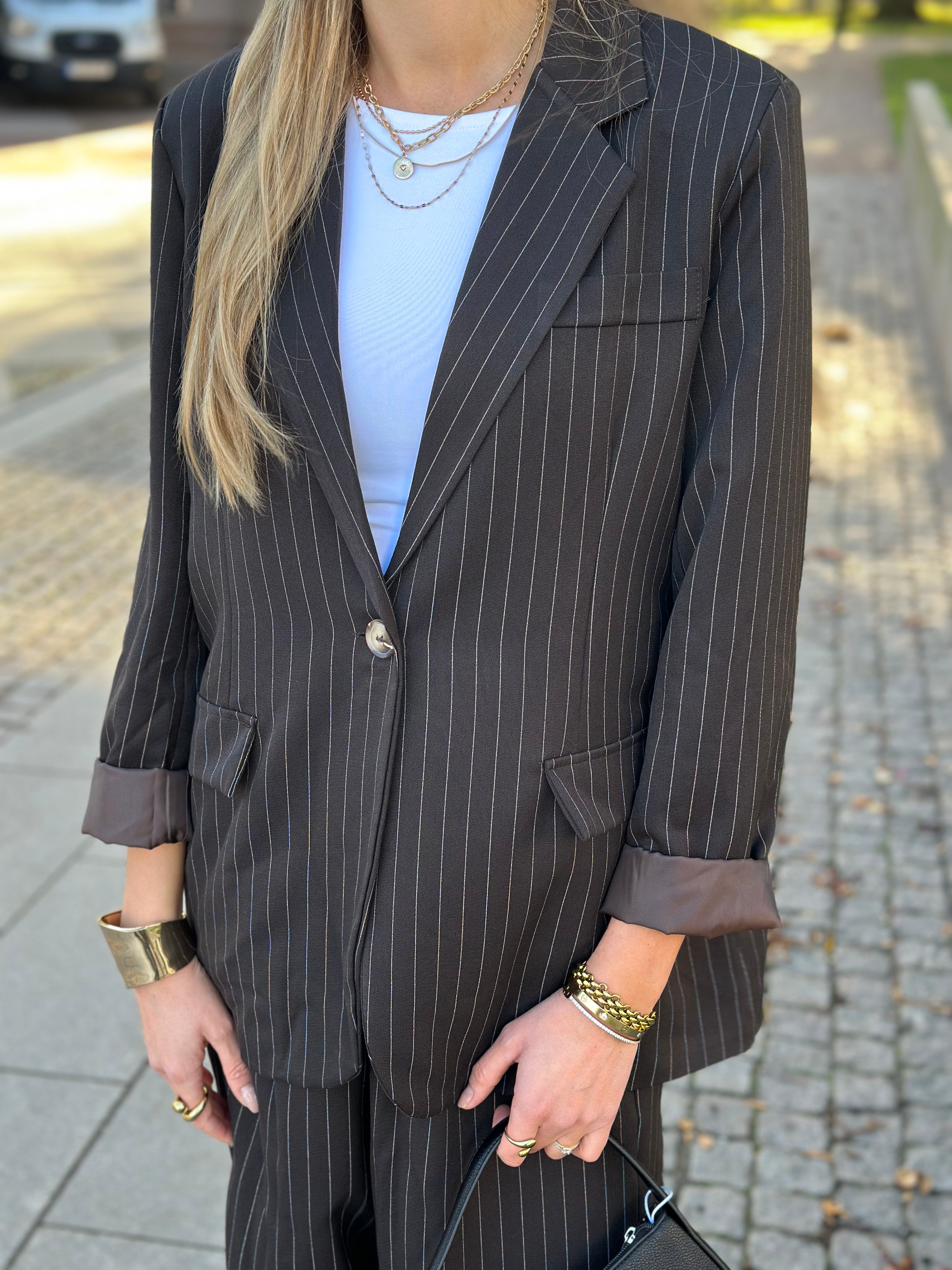 MARTA - DUSK BLAZER 15502NF  - MORO