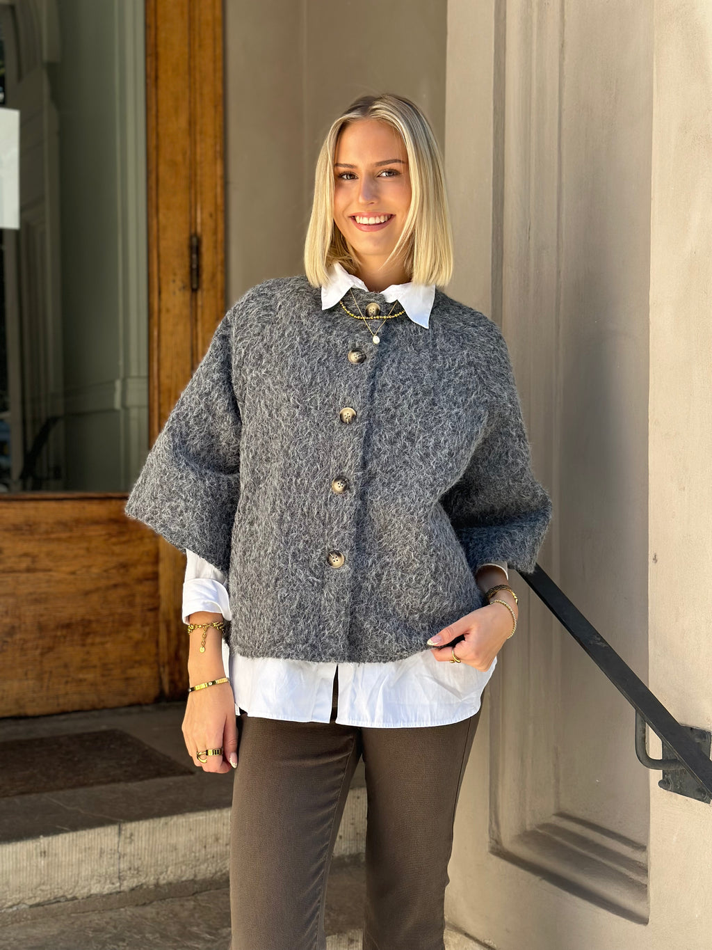 MARTA - RIVIERA JACKET 248370 - GRIGIO SCURO