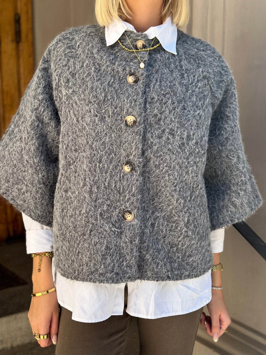 MARTA - RIVIERA JACKET 248370 - GRIGIO SCURO