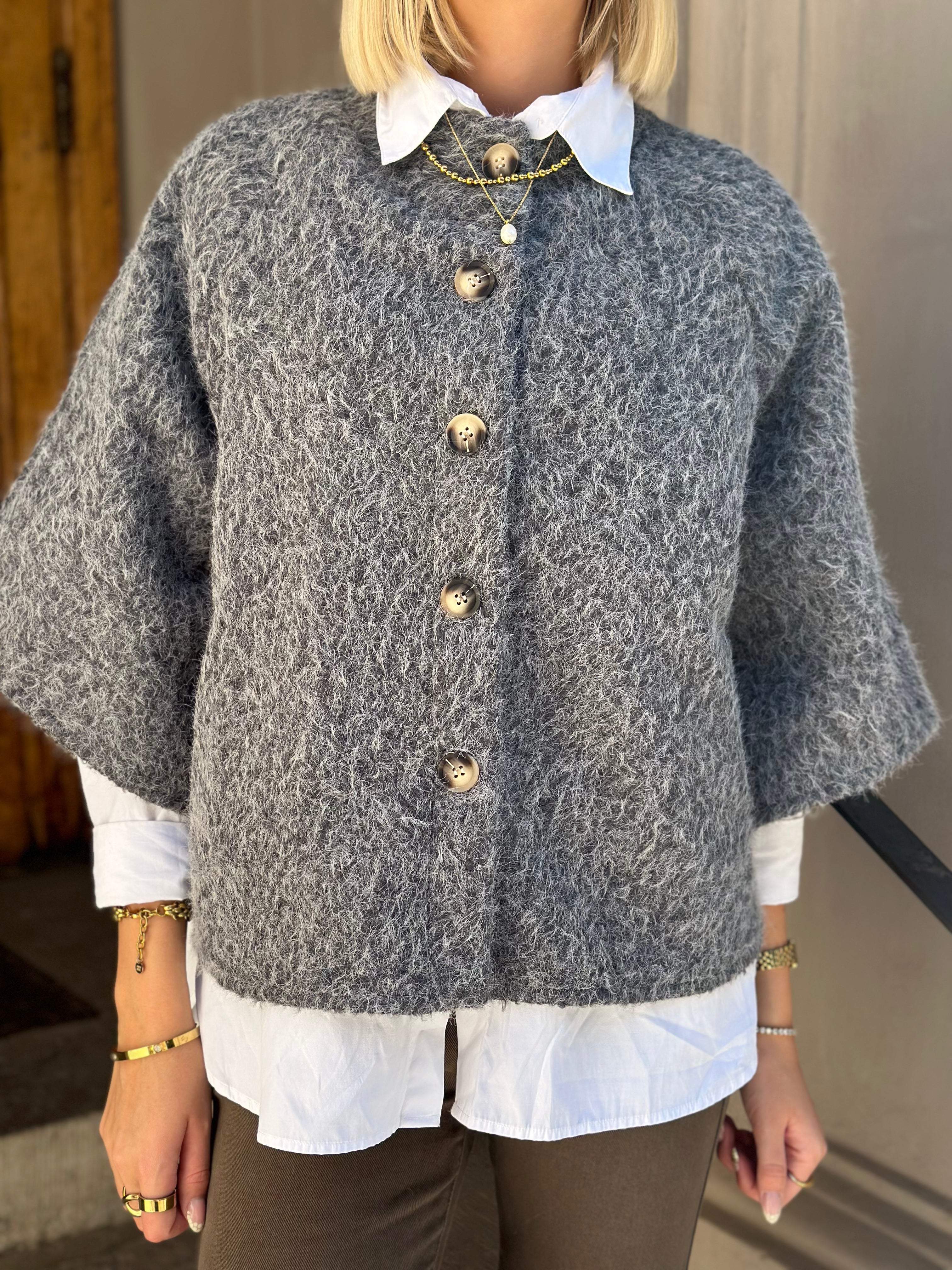MARTA - RIVIERA JACKET 248370 - GRIGIO SCURO