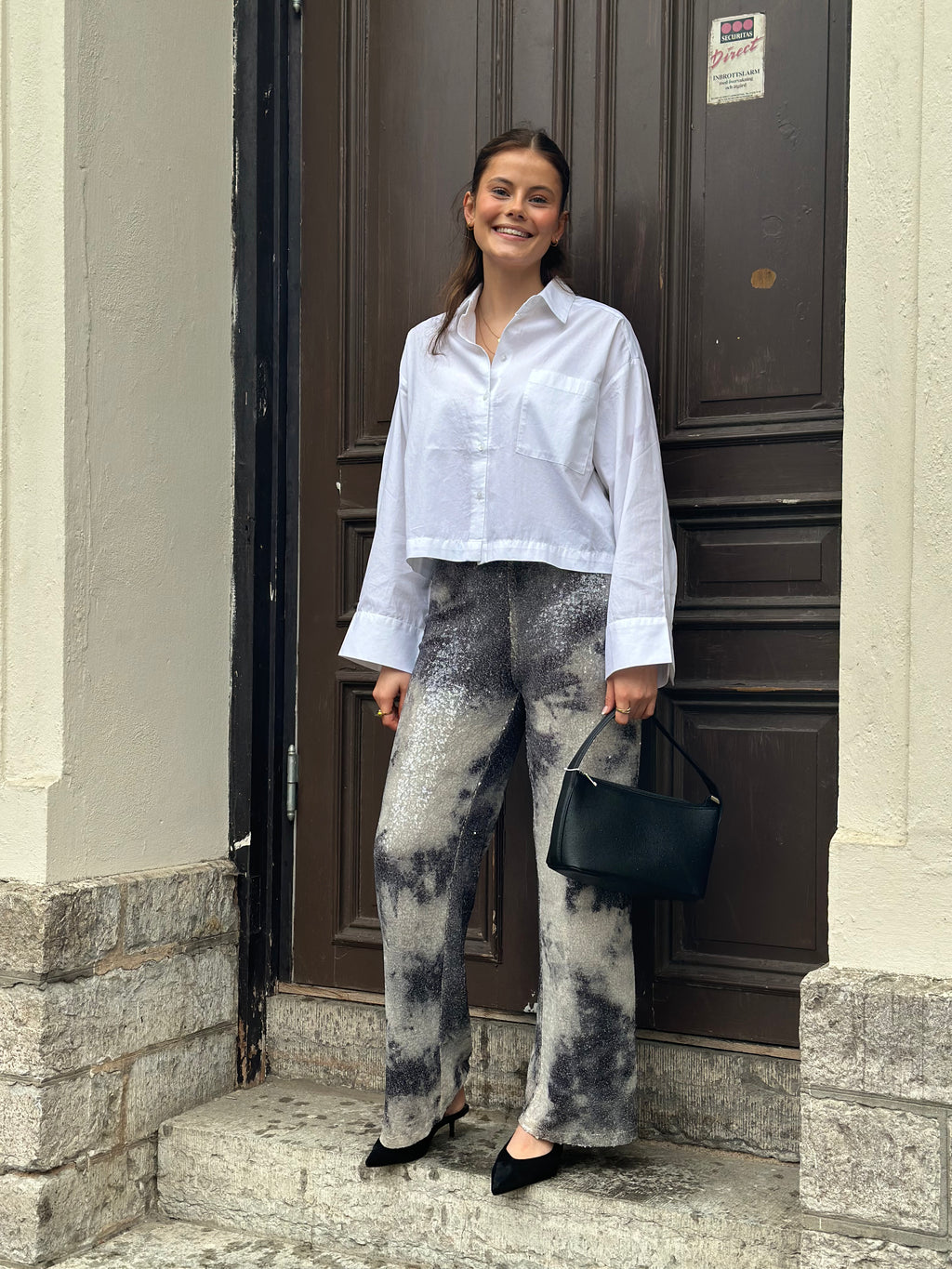SOAKED - MACY PANTS 30409755 - PISTACHIO TURBULENE