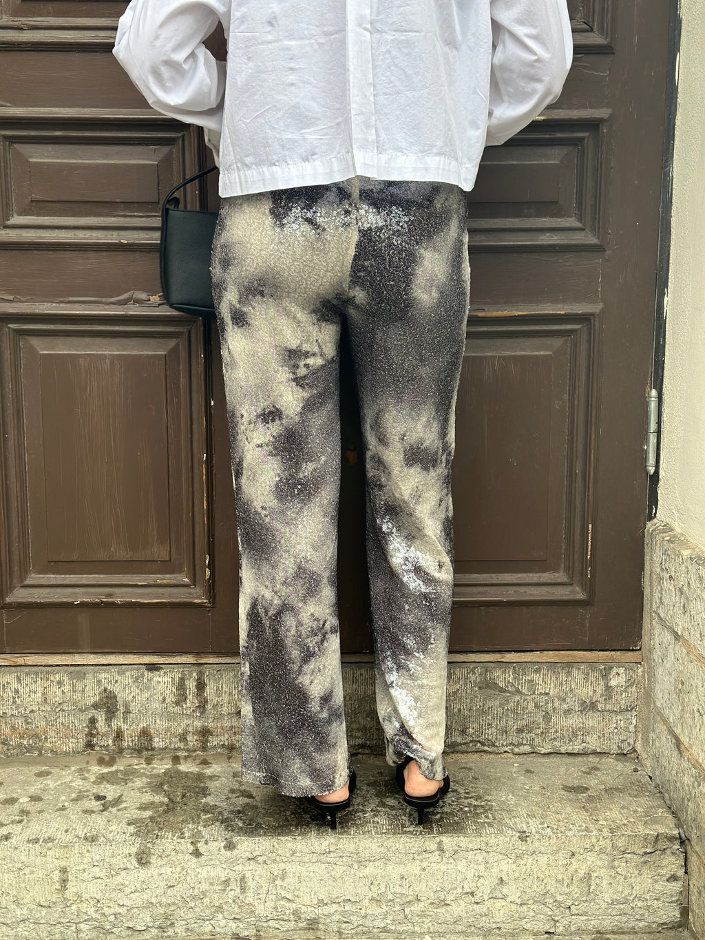 SOAKED - MACY PANTS 30409755 - PISTACHIO TURBULENE