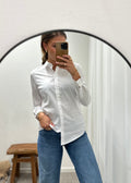 JDY - MIO LS SHIRT - WHITE