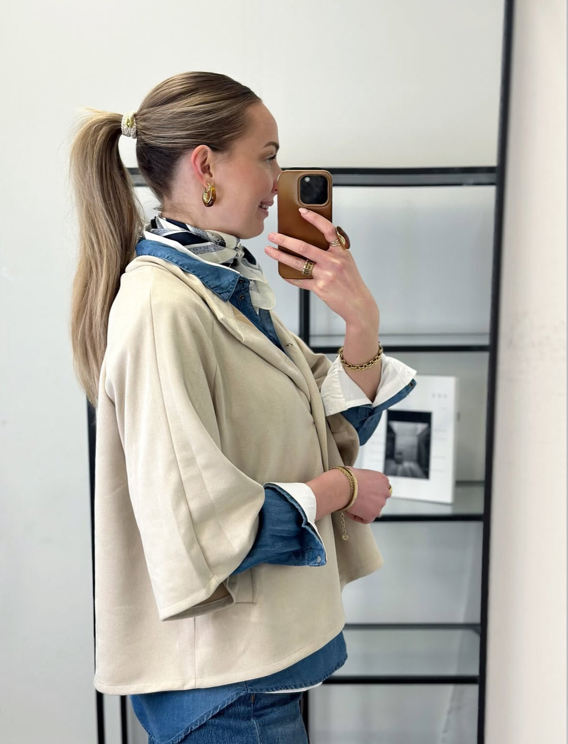 MARTA - BRITTA JACKET  248370PL - BEIGE