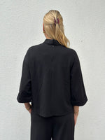 Ladda upp bild till gallerivisning, JDY GEGGO LIFE 3/4 HIGHNECK TOP - BLACK

