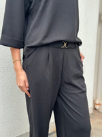 Ladda upp bild till gallerivisning, JDY - GEGGO LIFE BELT PANT - BLACK/BELT
