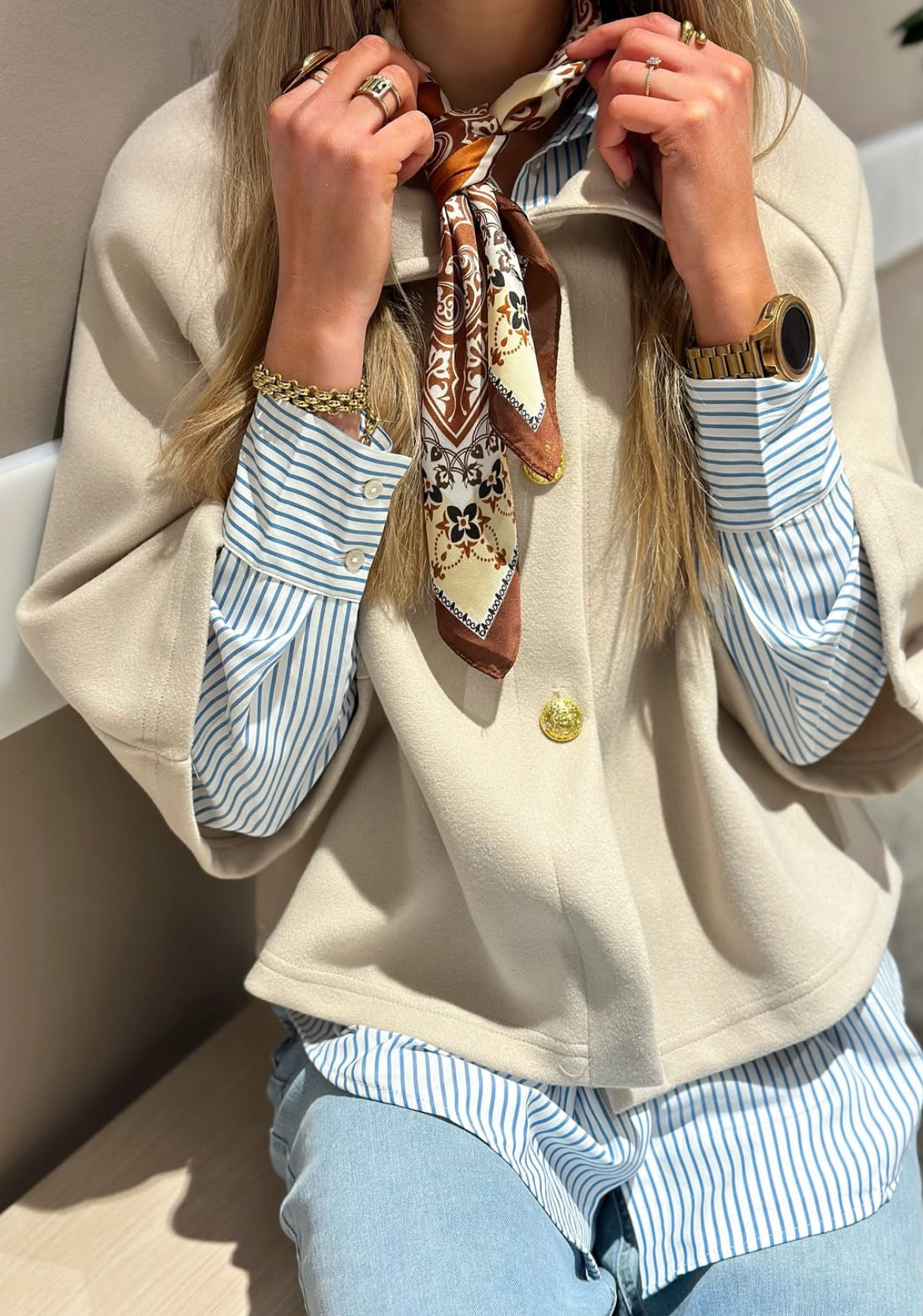 COSY HOUSE - CAPE JACKA - BEIGE