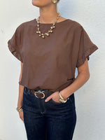 Ladda upp bild till gallerivisning, MARTA - BLUS 86493 - CACAO
