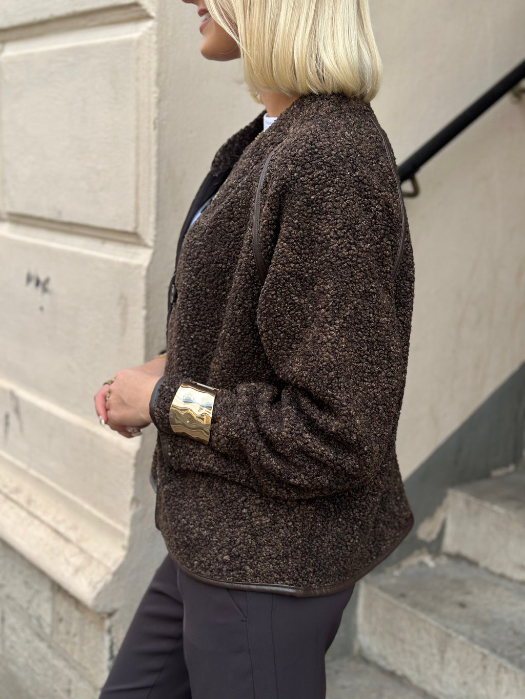 LEVETÉ ROOM - PERNILLE JACKET 101285 - BROWN