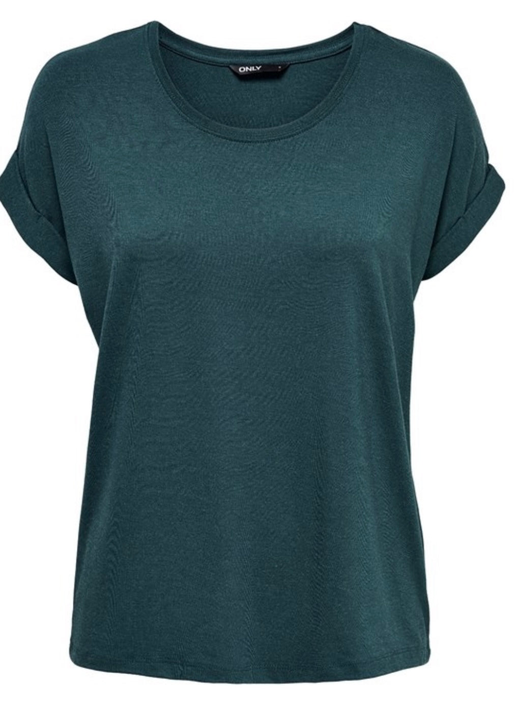 ONLY - MOSTER - SS O-NECK TOP - DEEP TEAL