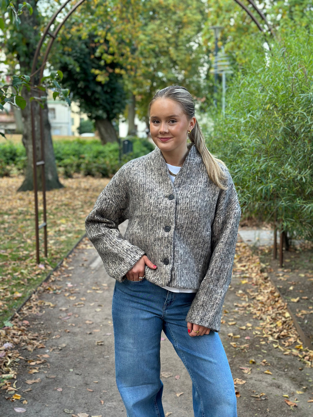 LEVETÈ ROOM - TAMARA JACKET 301711 - BEIGE