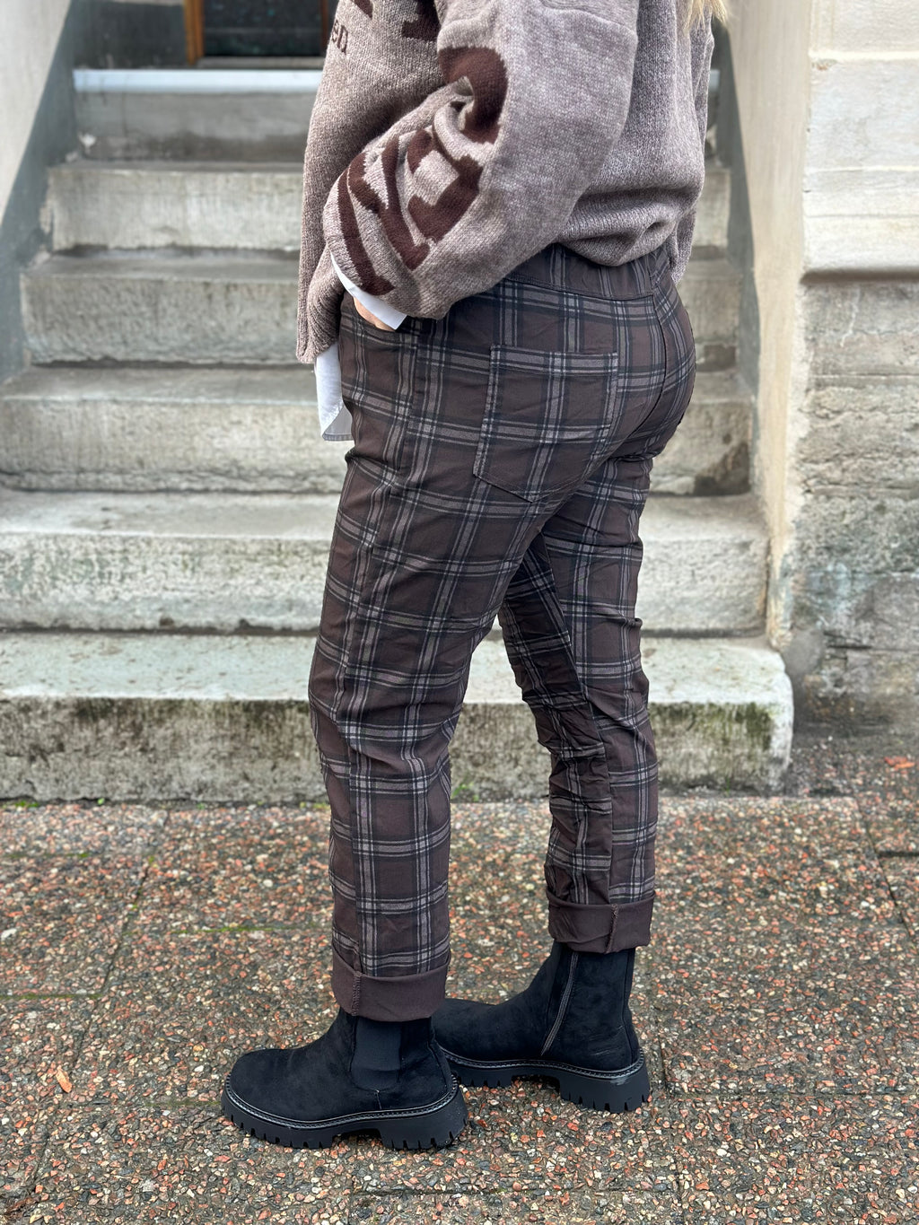 MARTA - KALII PANTS 71881 - BROWN