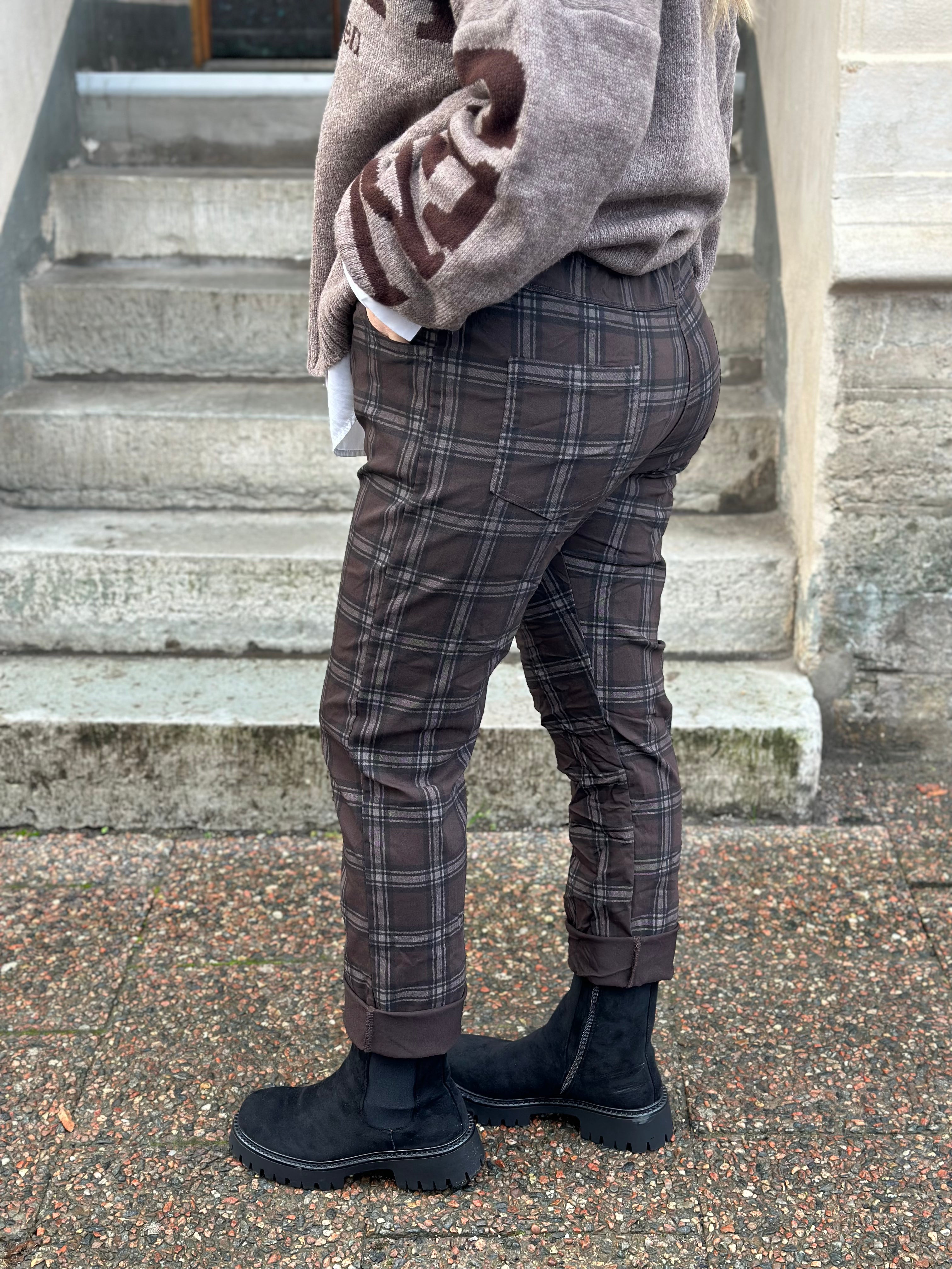 MARTA - KALII PANTS 71881 - BROWN