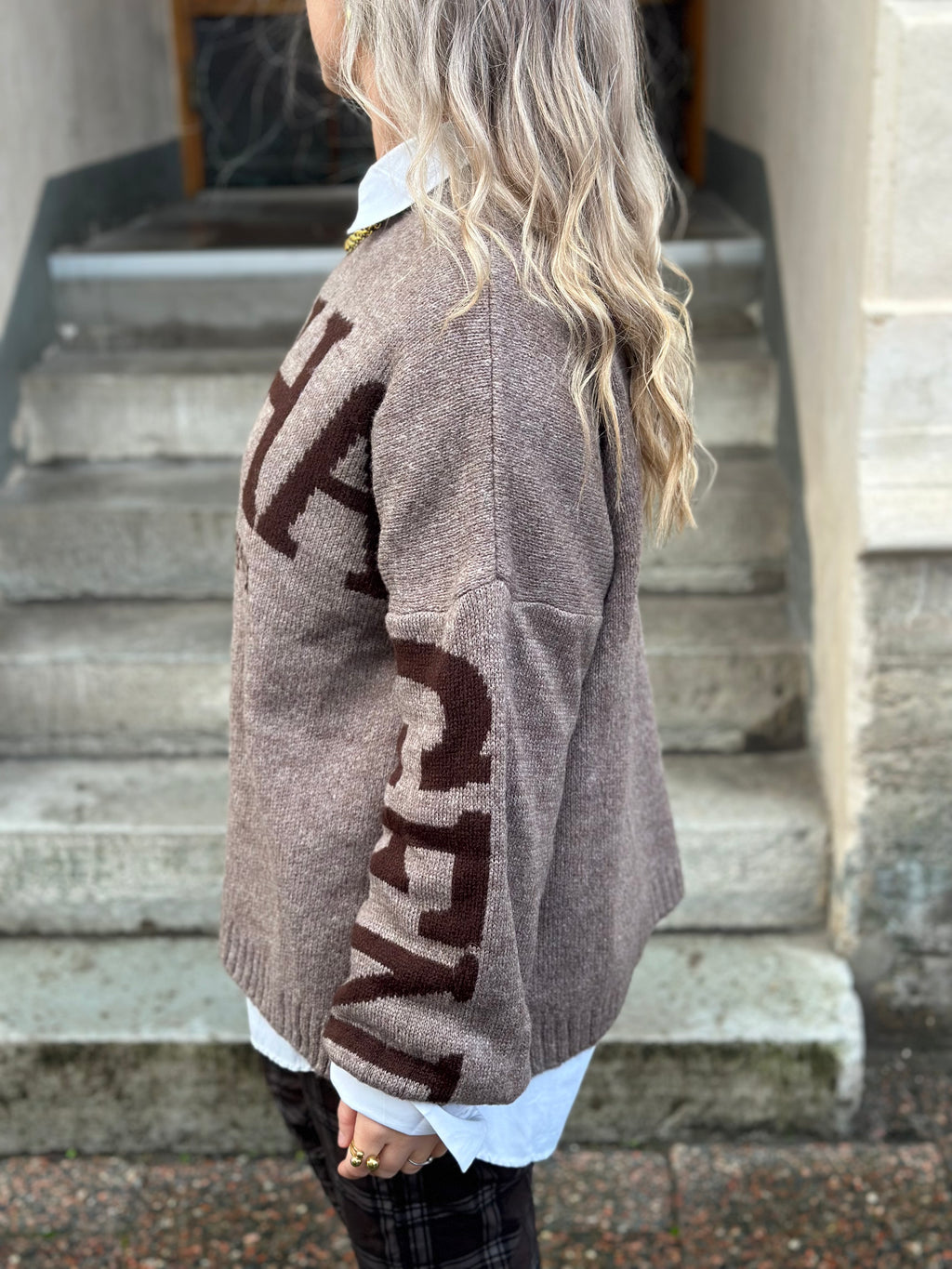 MARTA - ARIA KNIT 8111 - FANGO MELANGE/MORO