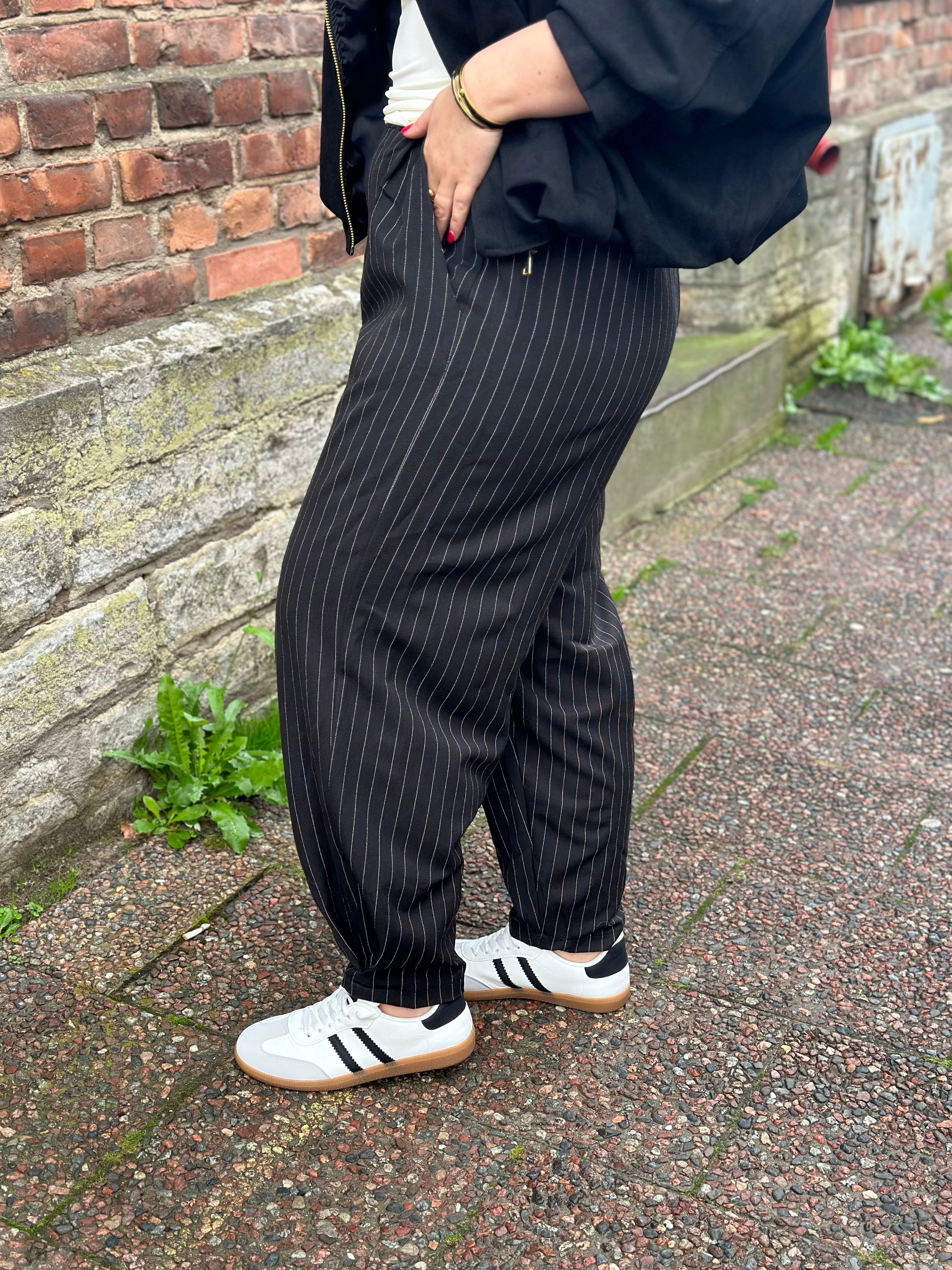 MARTA - NEBULA PANTS 56172NF - BLACK