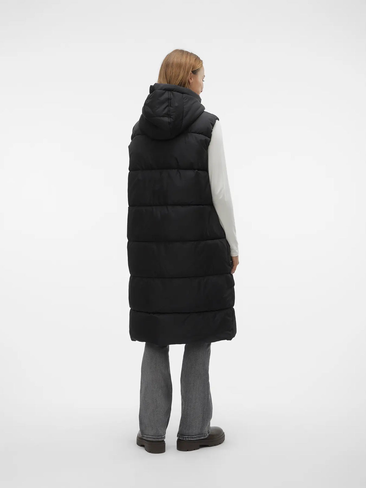 VEROMODA - LIGAANE WAISTCOAT - BLACK