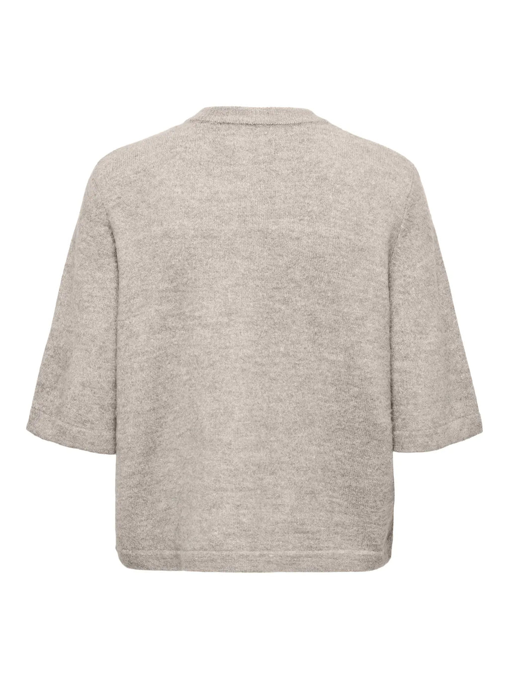ONLY -CAMILLA S/S CARDIGAN KNIT - PUMICE STONE MELANGE