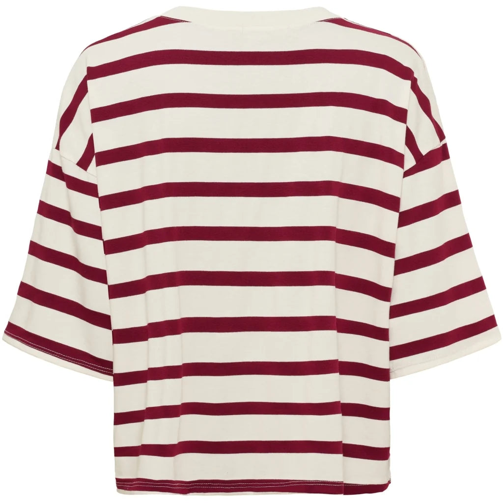 MARTA - SAGE T-SHIRT 8577  - VINO