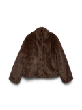 VEROMODA - MONROE SHORT JACKET - CHOCOLATE TORTE / MELANGE