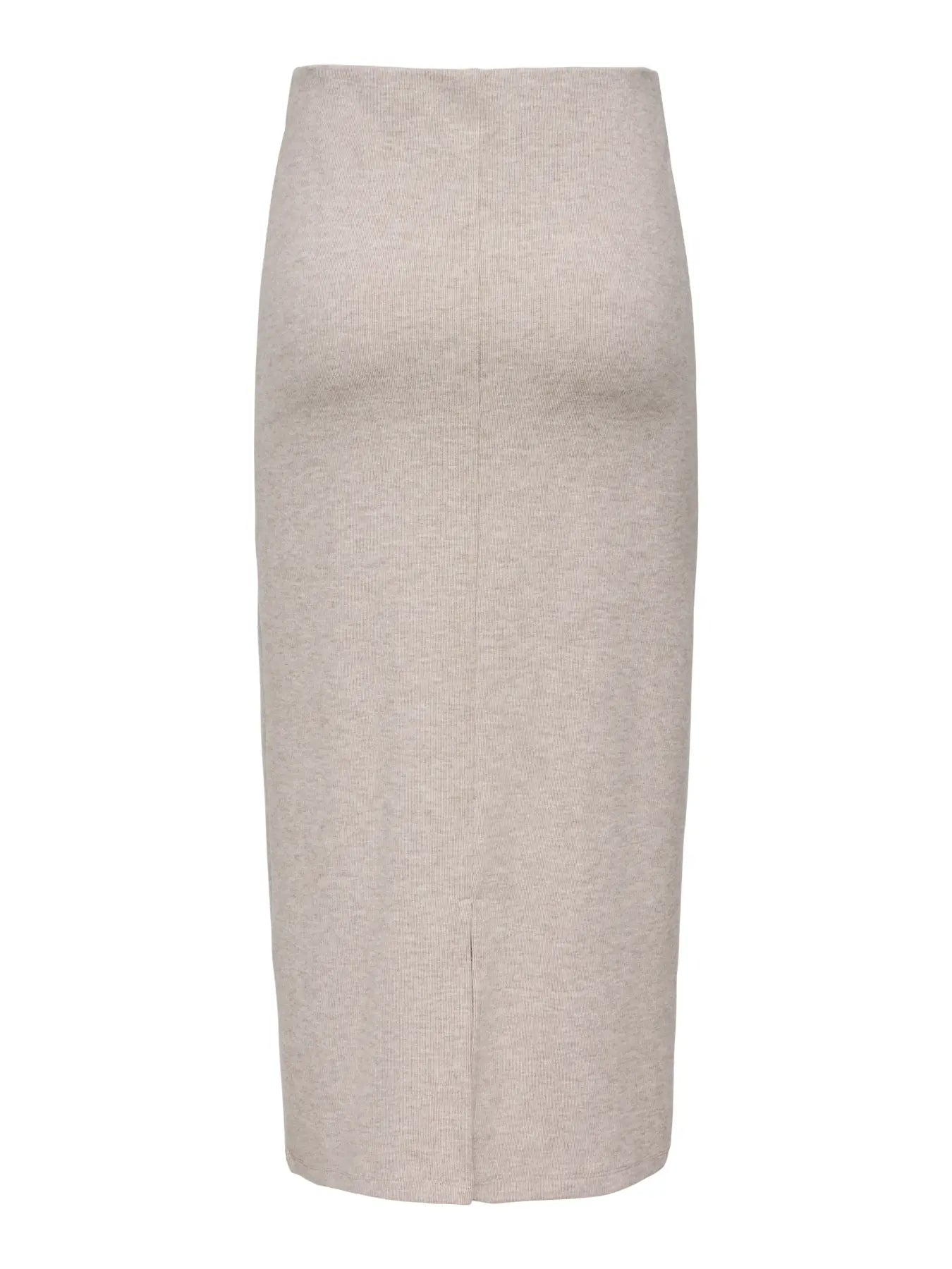 JDY - VITA LIFE LONG SKIRT - CHATEAU GRAY/MELANGE