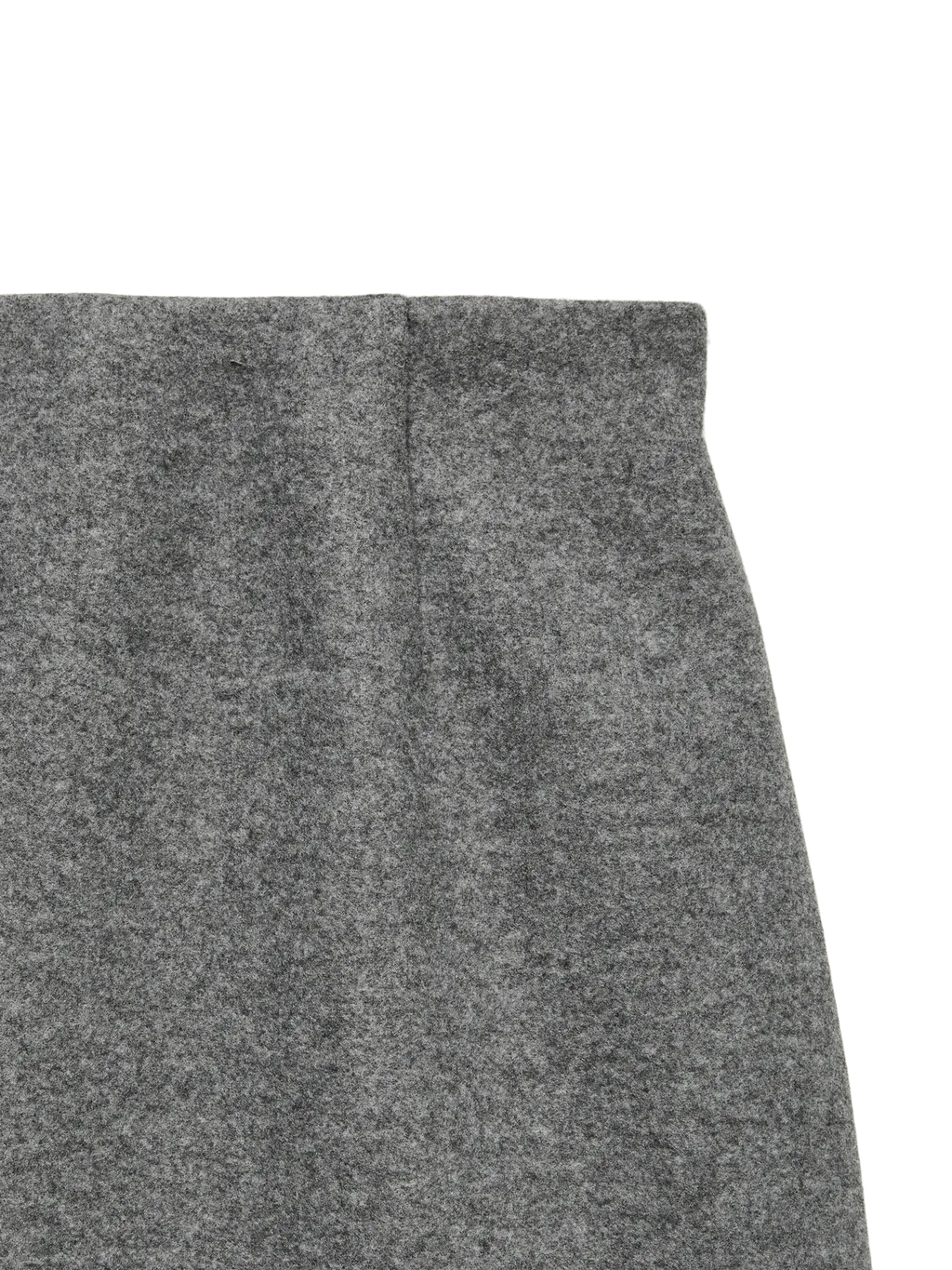 VEROMODA - FORTUNEALLISON HW SHORT SKIRT - MEDIUM GREY/ MELANGE