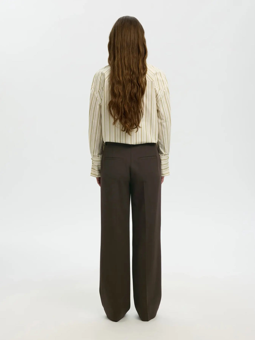 SELECTED FEMME - RITA MV WIDE PANT - DELICIOSO/MELANGE