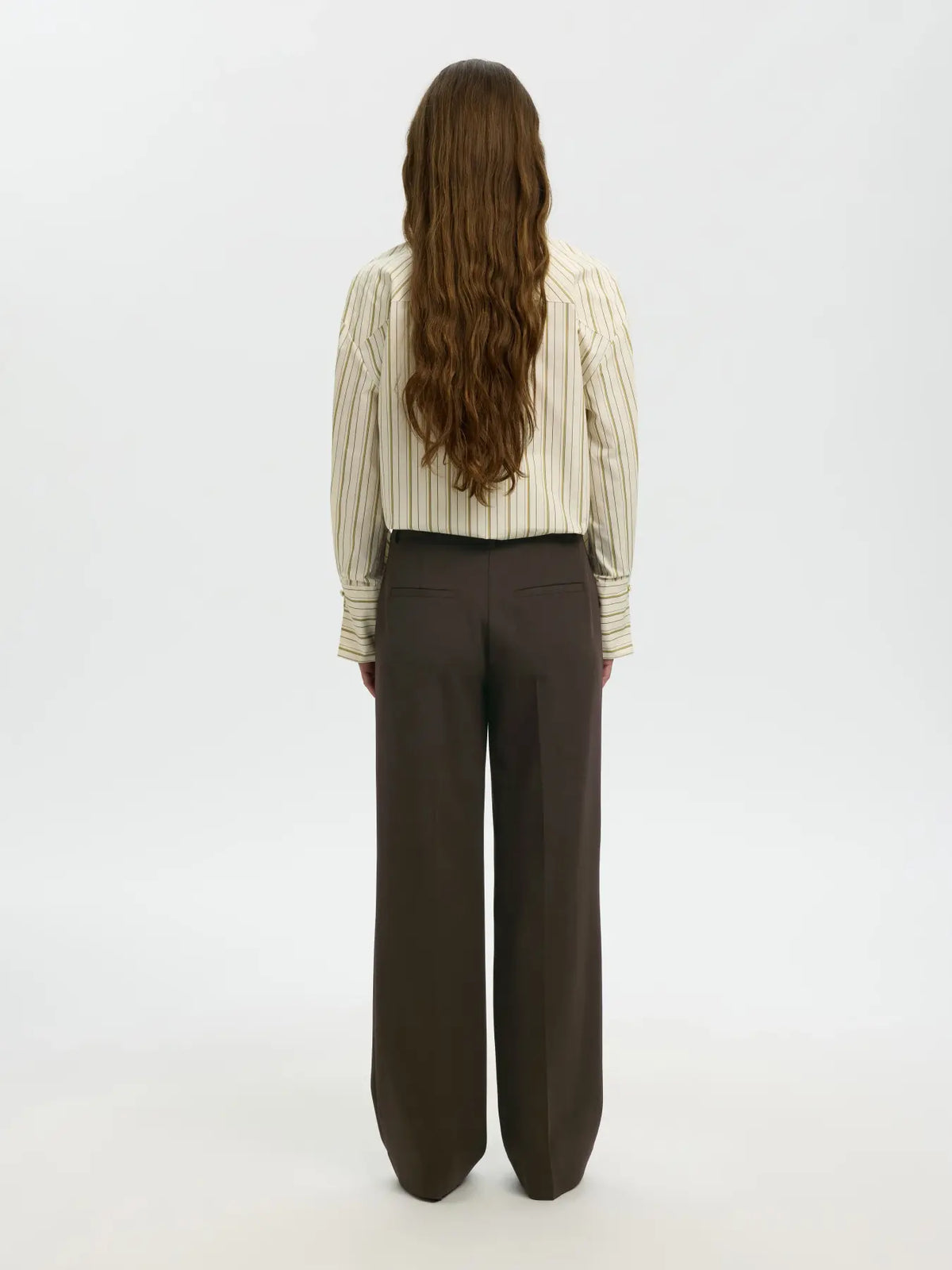 SELECTED FEMME - RITA MV WIDE PANT - DELICIOSO/MELANGE