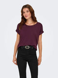ONLY - MOSTER - SS O-NECK TOP - WINETASTING