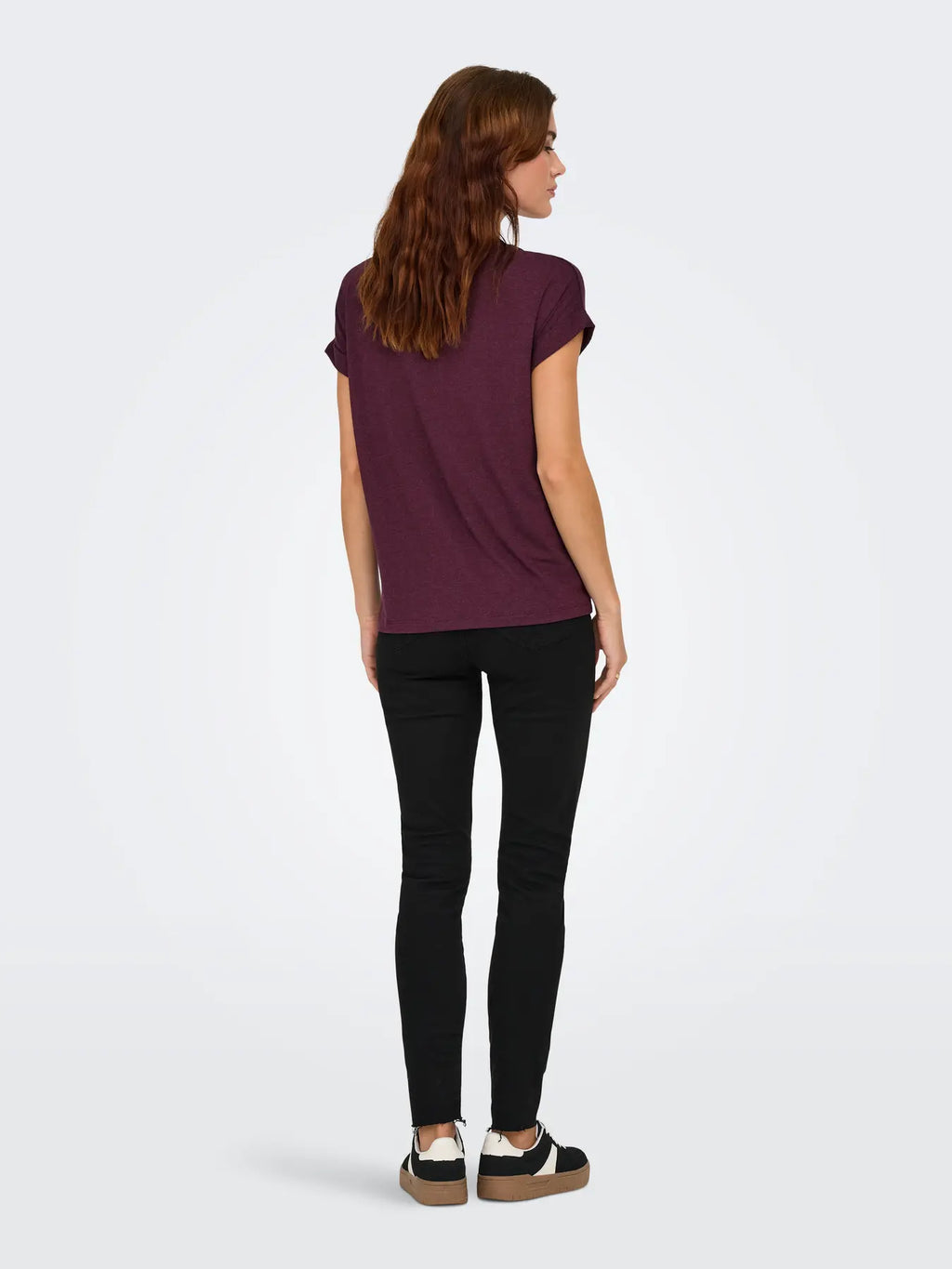 ONLY - MOSTER - SS O-NECK TOP - WINETASTING