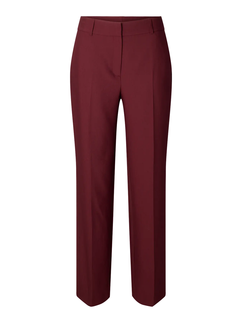 SELECTED FEMME - RITA MV WIDE PANT - TAWNY PORT MELANGE